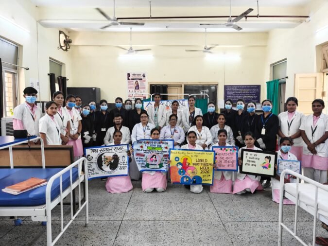 सांदीपनी एकेडमी मस्तूरी में विश्व स्तनपान सप्ताह पर 7 दिवसीय जागरूकता कार्यक्रम संपन्न